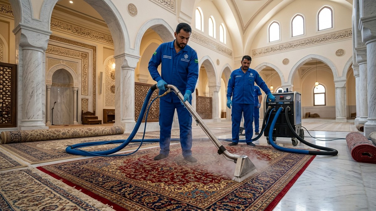 جلي وتلميع رخام الترافنتينو والرخام الإسباني بالألماس في منازل وفلل الراكة والعقربية بالخبر